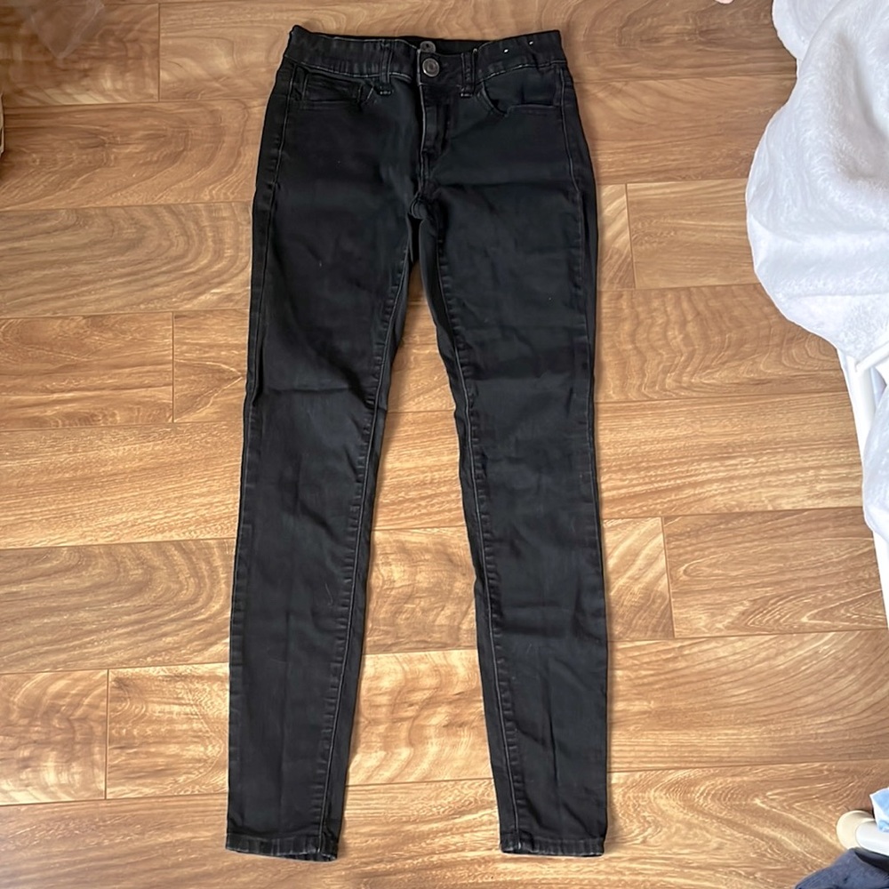 black jeggings
